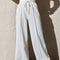 Honey Drawstring Elastic Waist Wide Leg Pants