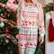 Christmas Element Round Neck Top and Pants Lounge Set