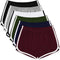 "6-Pack Women's Cotton Dance & Yoga Shorts - Comfortable Summer Sports Shorts with Stylish Waistband!"