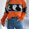 Ghost Round Neck Long Sleeve Sweater